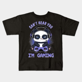 Can't Hear You I'm Gaming Kids T-Shirt